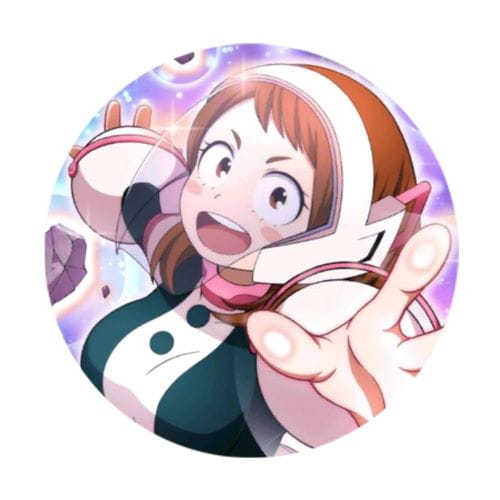 Vzor špendlíka Boku no Hero Academia Uraraka2