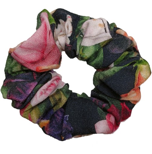 SCRUNCHIE VISCOSE BAMBOO gumička do vlasov - Jemná bambusová gumička