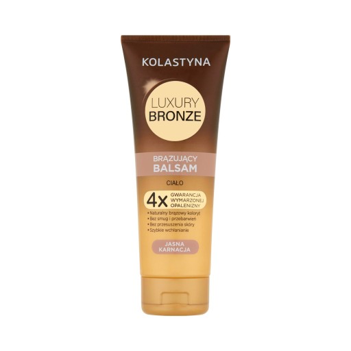 Kolastyna Luxury Bronze Bronzujúce telové mlieko