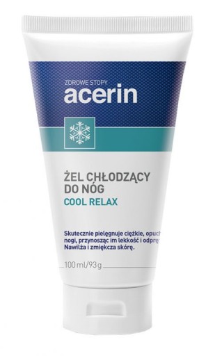 Acerin Cool Relax chladivý gél na nohy 150 ml DÁTUM 06/2024