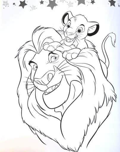 DISNEY Omaľovánka VEĽKÁ! XXL A4 HRDINOVIA WALT DISNEY + NÁLEPKY!