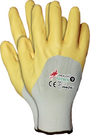 Pracovné rukavice s vrstvou Nitrix (veľkosť 10/XL)