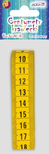 Krajčírsky centimetrový obojstranný krajčírsky meter Aliga 150 cm CK-8695