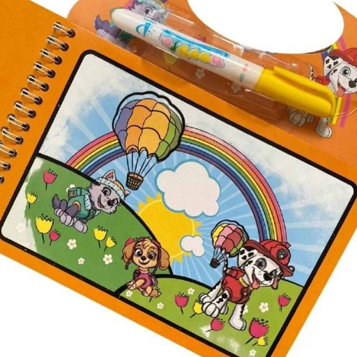 Omaľovánka Tlapková patrola VODA + MAGIC TRIPPLE TENDER BOOK 4 OBRÁZKY