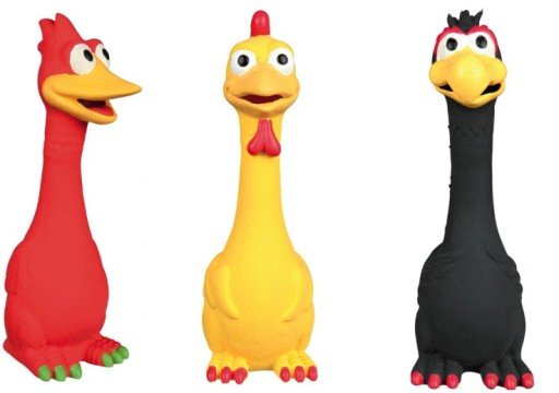 Latexová hračka pre psa pískací BIRD Trixie 20 cm
