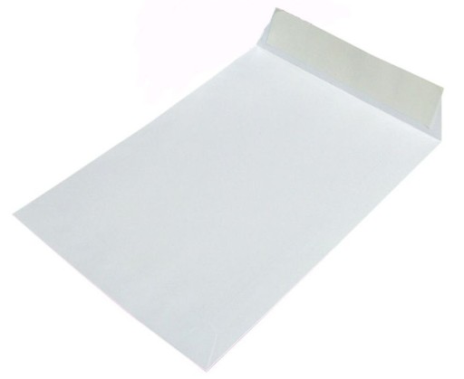 HK samolepiaca obálka s pruhom biela B5 (176 x 250 mm) Bong 50 kusov