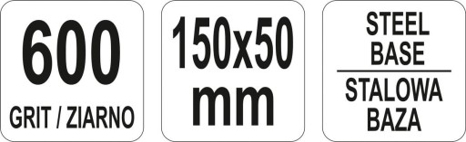 DIAMANTOVÉ KOLESO OCELOVÝ BLOK 150 X 50 MM K600