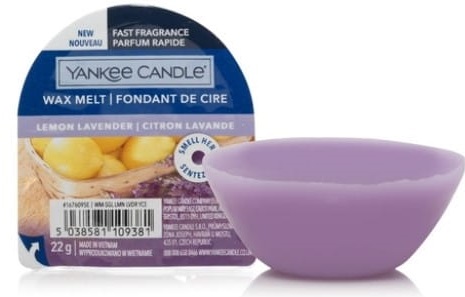YANKEE CANDLE VOSK CITRÓNOVÁ LEVANDUĽA 22g