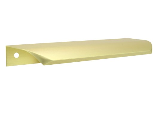 KARTÁČOVANÁ ZLATÁ NÁBYTKOVÁ RÚČKA, APLIKOVANÁ S HRANOU UA02 160 / 180 MM