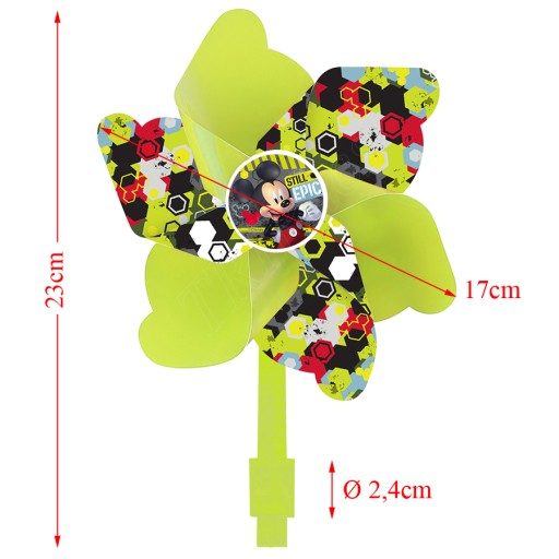BICYKEL, KOLOBEŽKA ČEPOVÉ KOLESO MICKEY MOUSE CYKLISTICKÉ PRÍSLUŠENSTVO