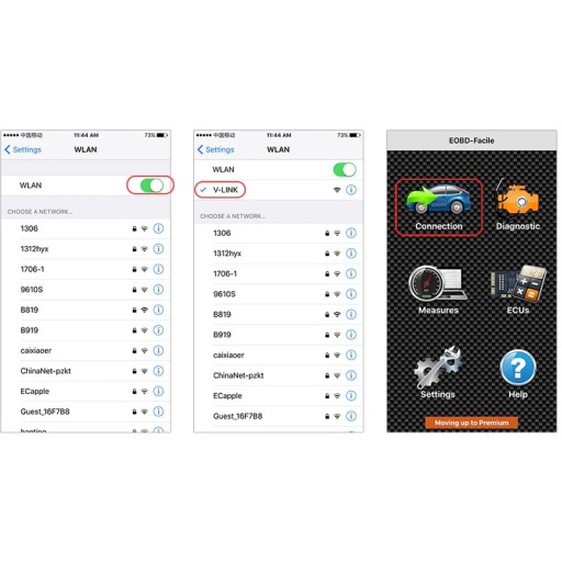 OBD2 DIAGNOSTICKÉ ROZHRANIE ELM 327 PROFESIONÁLNY TESTER BLUETOOTH
