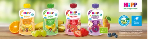 HiPP BIO Ovocná pena hruška-banán-kiwi 100g