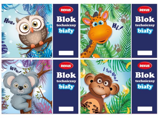 TECHNICKÁ PODLOŽKA, BIELA REXUS A4, 10 LIST