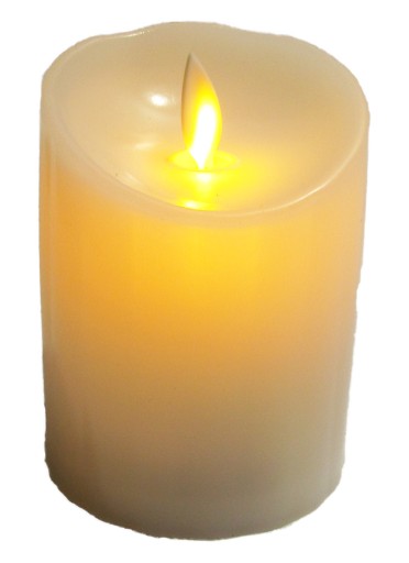 LED vložka na sviečky, pohyblivý plameň + batérie