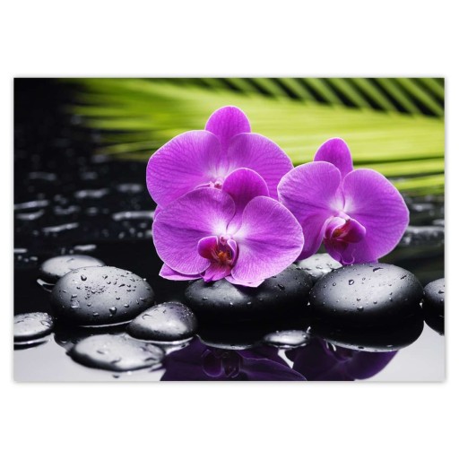 A5 LEVEL Orchideové nálepky na Valentína