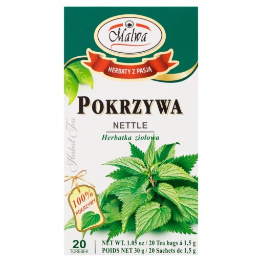 Malwa Nettle bylinkový čaj 30 g (20 x 1,5 g)