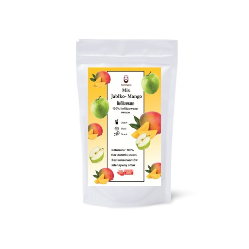 FORMELO MRAZOM SUŠENÉ JABLKO-MANGO 100% PRÍRODNÉ OVOCIE BEZ CUKRU 35g