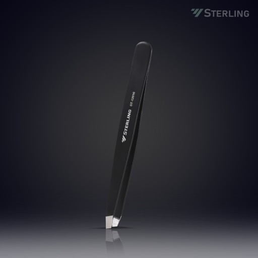 Pinzeta na obočie Sterling Precision Pinzeta Black Bevel