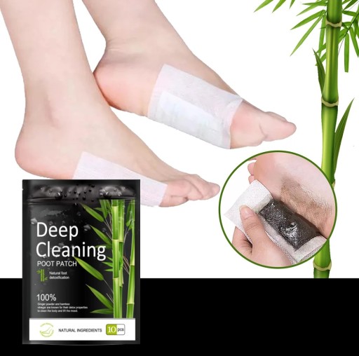 Náplasti na nohy čistiace toxíny, Detoxikačné, Detoxikačné, 10 ks