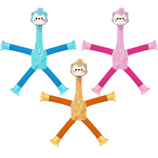 NAPÁJACIE SENZORY ANTISTRESOVÉ FIDGET PRÍSAVKY POP LED TRUBKY