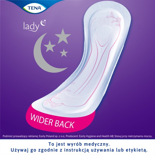 TENA Lady normal nočné urologické vložky 10 ks