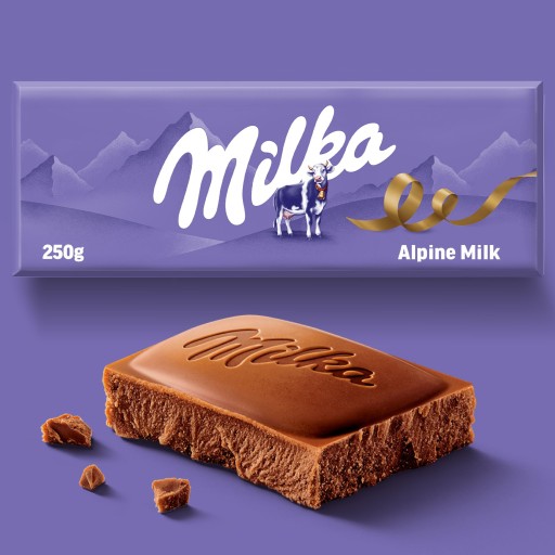 Milka mliečna čokoláda Alpine Milk 250 g