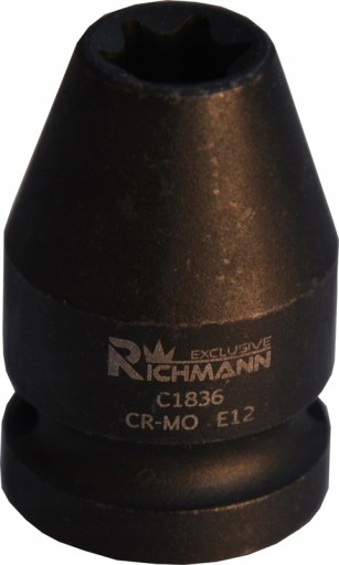 VNÚTORNÁ NÁRAZOVÁ ZÁSUVKA TORX 1/2'' E12