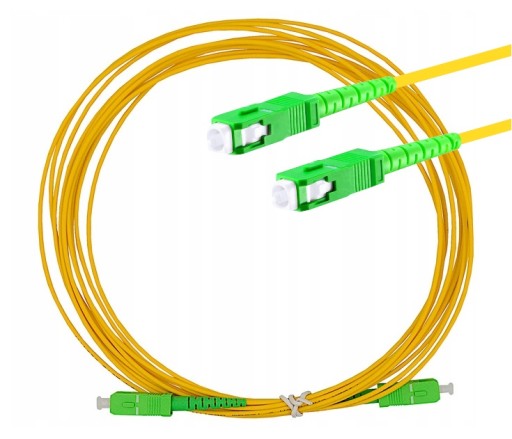 PATCHCORD SM SC/APC OPTICKÝ KÁBEL 5m JEDNODUCHÝ