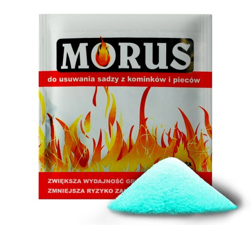 MORUS PRÁŠOK NA ODSTRAŇOVANIE SADZÍ Z KRBU A KACHLE KATALYZÁTOR SADÍ 50G