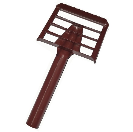 Kovový hrebeň pre kone, dobytok a zvieratá