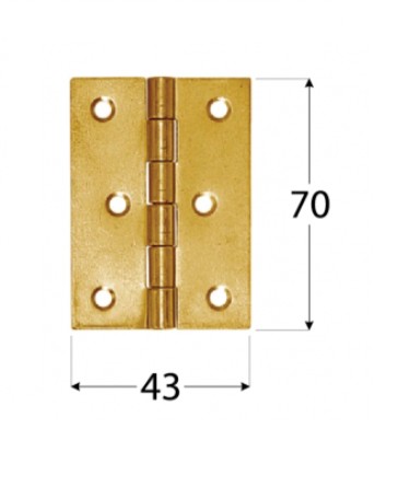 PÁNT POKOVOVANÝ 70X43X1,0 MM | POZINKOVANÝ