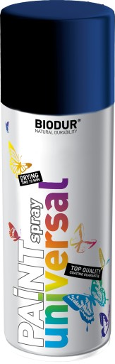 SMALTOVÁ FARBA SPREJ UNIVERZÁLNY AEROSOL BLUE zahmlený sprej 400 ml