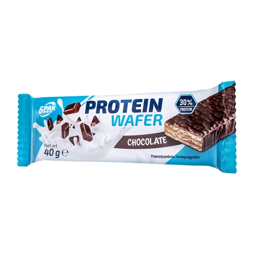 6Pak Protein Wafer Milk Chocolate - proteínová oblátka s kakaovým krémom