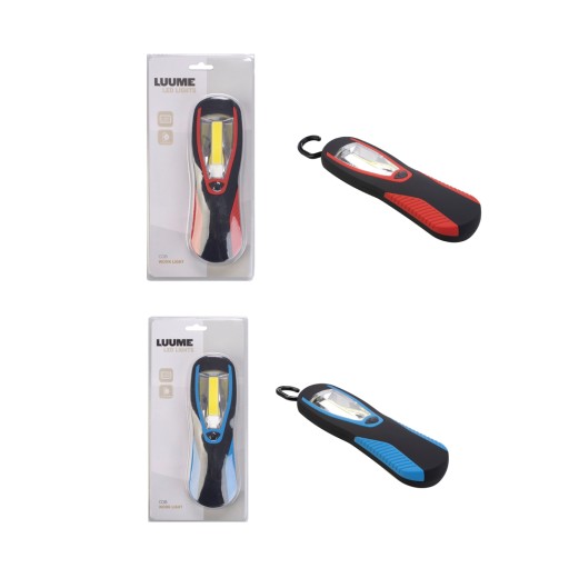 Luume červená pracovná lampa 150lm