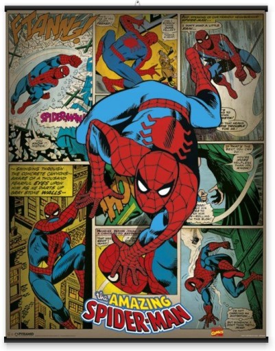 Plagát Marvel Comics Spiderman pre chlapca 40x50cm