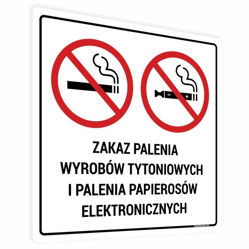 Zákaz fajčenia - nálepka 20x20