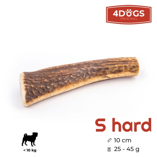 4DOGS Hryzadlo na parohy - jelenie parohy S tvrdé