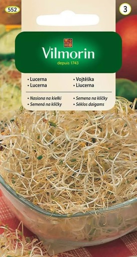 #Alfalfa 20g - semená klíčkov vilmorínu