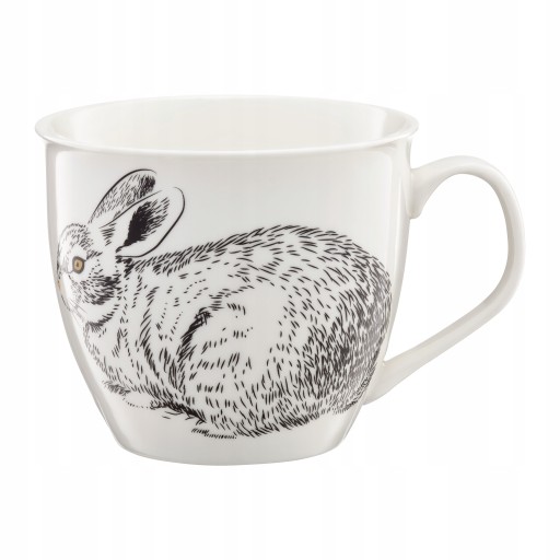 HRNKA NA KÁVU ČAJ KAKAOVÉ VEĽKÉ ZVIERATKÁ PORCELÁN 550 ML + ZADARMO