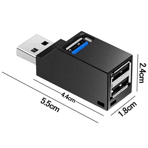 RÝCHLY USB 3.0 HUB ROZDEĽOVAČ PORTOV USB ADAPTÉR