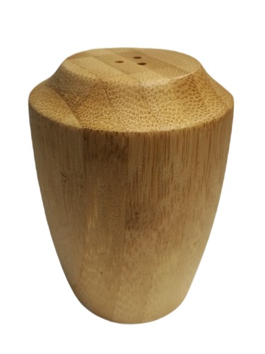 Bambusová soľnička pre domácnosť