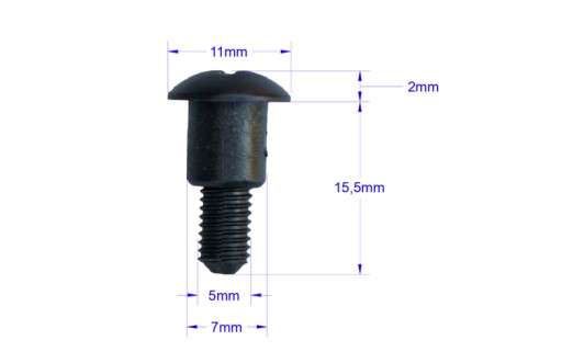 SKRUTKA KLAPKA M5 YAMAHA R6 FZR 90149-05273