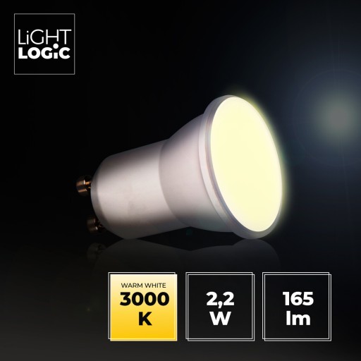 LED svetelný zdroj GU10 2,2W 180lm WW PAR11 tepl