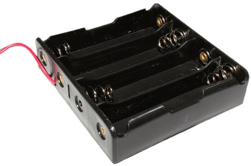 KOŠÍK 4 X 18650 LI-ION KÁBLE KOŠÍK 3,7V