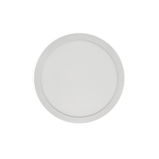 POVRCHOVÝ okrúhly LED stropný panel LED PANEL 18W 1620lm Nebliká CCD SLIM