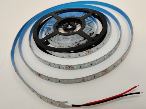 300 LED pás SMD5630 IP65 VODEODOLNÝ červený 24V 1m