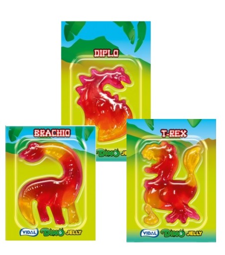 DINO JELLY Dinosaurie želé 6 ks