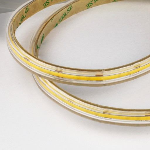 COB STRIP 480LED/M IP67 3000K TEPLO 9W/m 24V/DC NEPRETRVALÉ SVIETENIE / 1 METER