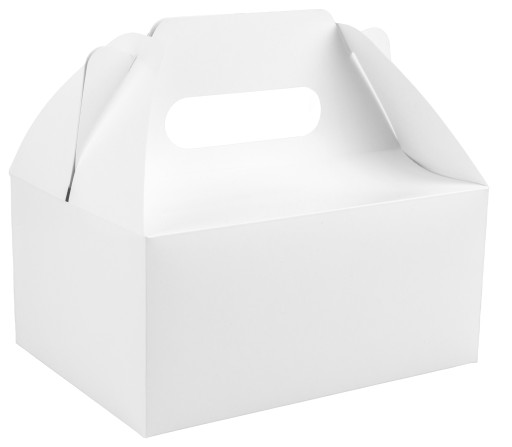 Krabička na tortové krabičky svadobná torta SVADOBNÉ KRSTNÉ SPOLOČENSTVO BIELA 10 ks.