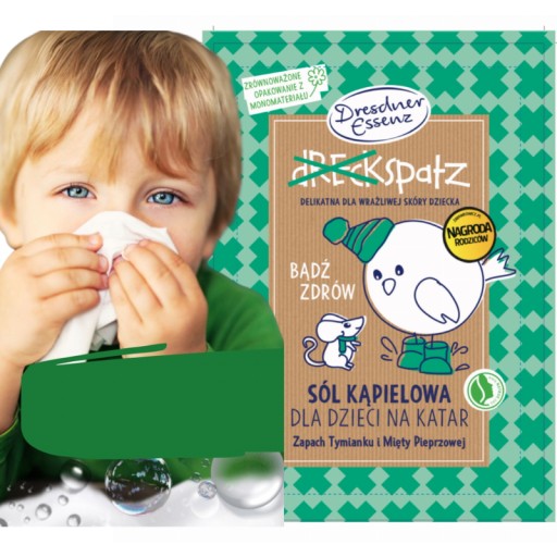 SOĽ DO KÚPEĽA PRE NACHLADU A PRECHLADNUTIE BUĎTE ZDRAVÝ Dresdner Essenz 50 g
